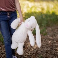 DUŻY PLUSZOWY MIŚ MASKOTKA PRZYTULANKA PLUSZAK KRÓLIK MISIE PODUSIA MISIEK