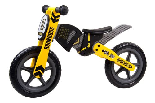 Rowerek biegowy drewniany RunCross na Arena.pl