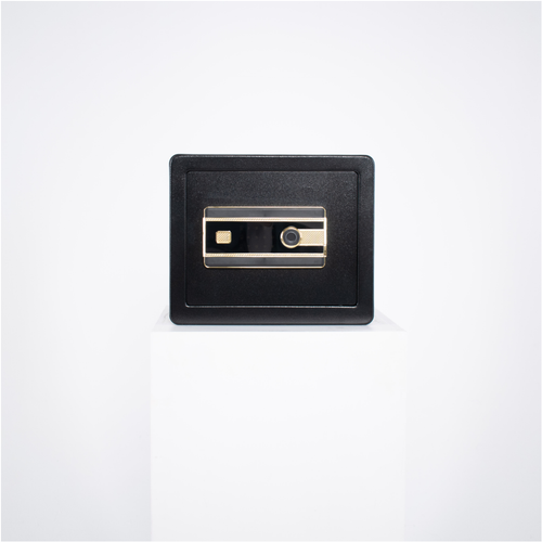 Pancerny Domowy Sejf Biometryczny Na Odcisk Palca 30x36x30 cm Czarny na Arena.pl