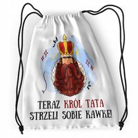 Plecak Dla Taty Sportowy Szkolny Worek Torba Z Nadrukiem Ze Zdjęciem