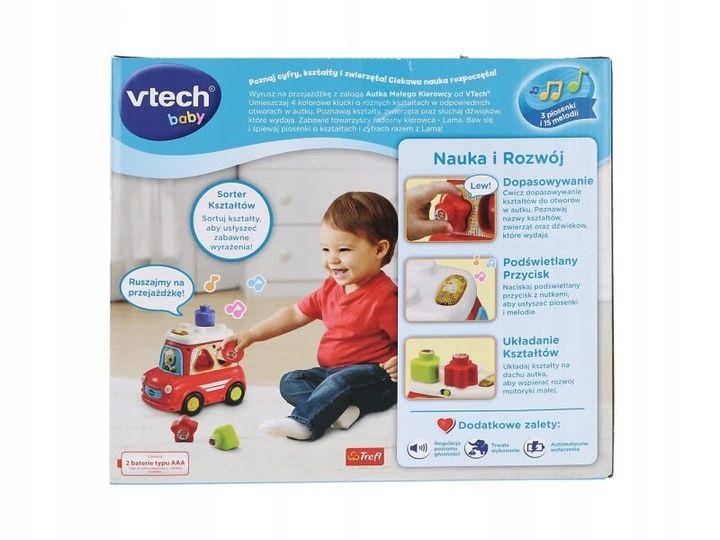 Sorter Autko małego kierowcy vTech 61487 zdjęcie 4