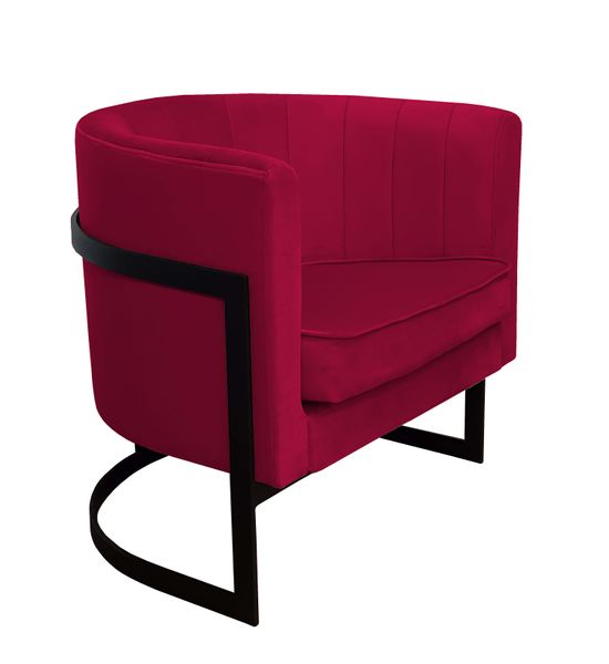 Fotel Glamour podstawa czarna MG31 zdjęcie 1