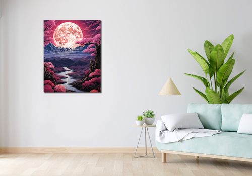 Obraz 70x90cm Różowa Kraina Marzeń na Arena.pl