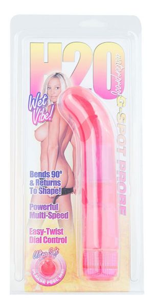 H2O G-Spot Probe Wibrator penis 21 cm zdjęcie 1