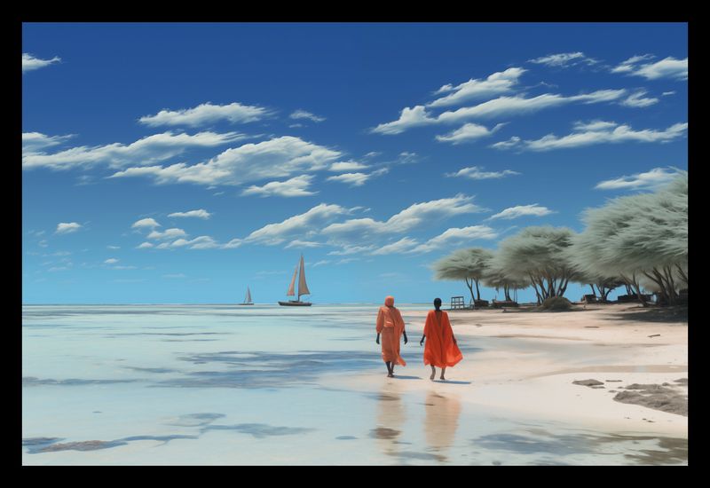 Plakat 30x20cm Spokój w Piaskach zdjęcie 2