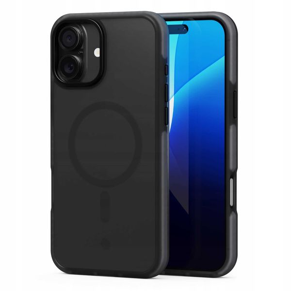 Spacecase Hybrid Fusion Mag Iphone 16 Plus Black zdjęcie 4