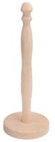 Stojak drewniany na ręcznik papierowy kuchenny 31 x 11 cm naturalne drewno