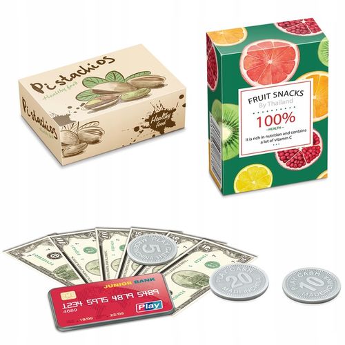 DUŻA KASA FISKALNA Sklepowa DLA DZIECI KALKULATOR Skaner KOSZYK MATADI AKC na Arena.pl