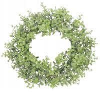 WIANEK DEKORACYJNY BUKSZPANOWY 32CM STROIK WIANKI