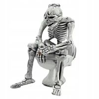 Breloczek NIe Pal Śmierć na Tronie Kościotrupek 3D Wucecik Kostucha Fajka