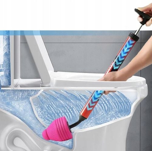 PRZEPYCHACZ DO RUR DO UDRAŻNIANIA KANALIZACJI POMPKA WC SYFONÓW ZLEWU na Arena.pl