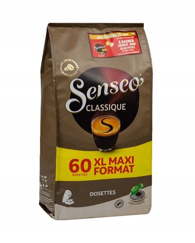 Pady SENSEO PHILIPS CLASSIQUE 60 szt. XXL + gratis VIDEOBOOK na Arena.pl