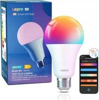 Lepro B3 AI WiFi BT Smart Bulb E27 inteligentne żarówki RGB 1 szt