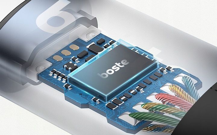 BOSTE ADAPTER PRZEJŚCIÓWKA AUDIO LIGHTNING DO IPHONE - MINI JACK AUX 12CM zdjęcie 9