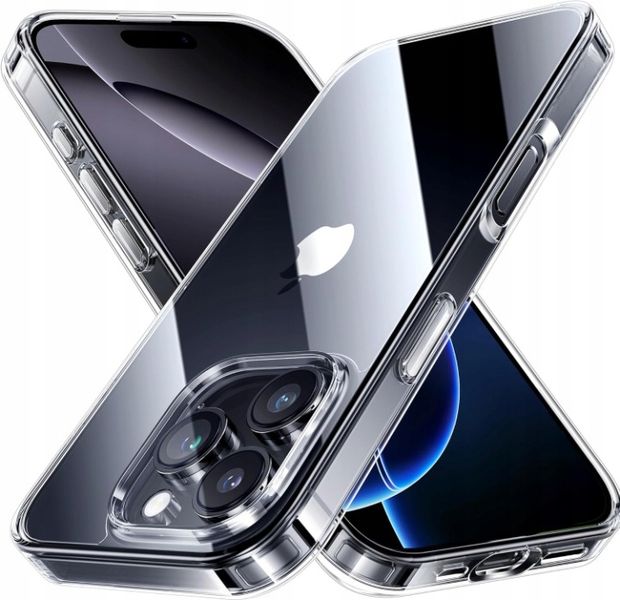 ETUI DO IPHONE 16 PRO MAX CLEAR CASE OBUDOWA PREMIUM SUPER MOCNE zdjęcie 1