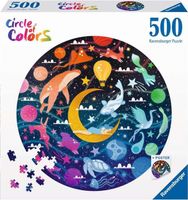 UKŁADANKA Kreatywna Zabawa PUZZLE Gra Manualna 500 ELEMENTÓW Paleta Kolorów