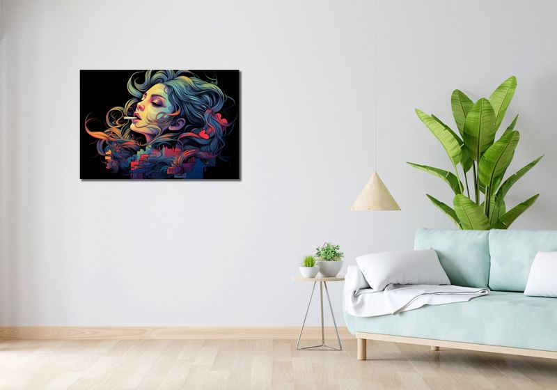 Obraz 90x60cm Sny o Samej Sobie zdjęcie 2