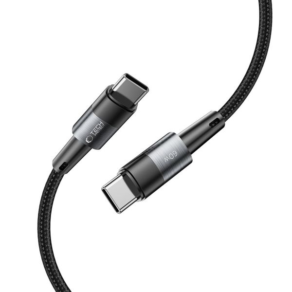 TECH-PROTECT ULTRABOOST TYPE-C CABLE PD60W/3A 25CM GREY zdjęcie 3