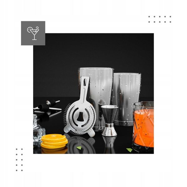 Zestaw barmański do drinków SHAKER Mark Adler Shake 3.0 STAL NIERDZEWNA zdjęcie 11