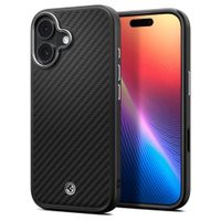 SPIGEN ENZO ARAMID "T" MAG MAGSAFE IPHONE 17 BLACK/SILVER