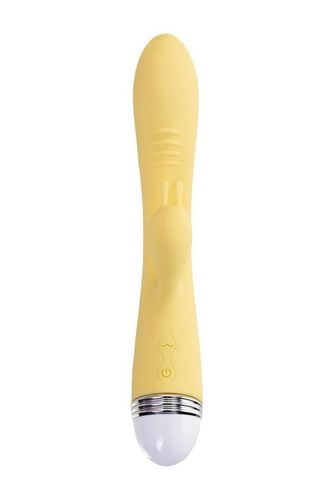 vibrator with clitoral stimulator flovetta by toyfa aster, silicone, na Arena.pl