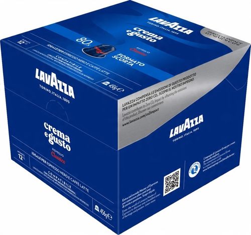 Kapsułki NESPRESSO LAVAZZA Crema Gusto CLASSICO 80 na Arena.pl