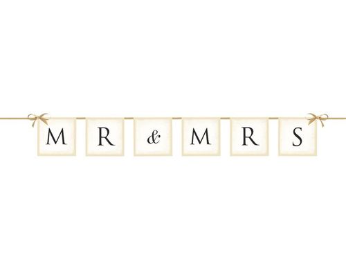 "Baner MR & MRS, 77cm"_PDE na Arena.pl