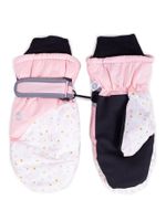 Rękawiczki narciarskie dziewczęce jednopalczaste bańki 16 YOCLUB