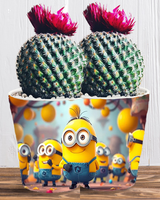 Doniczka do kwiatów/roślin - Minionki i Gru