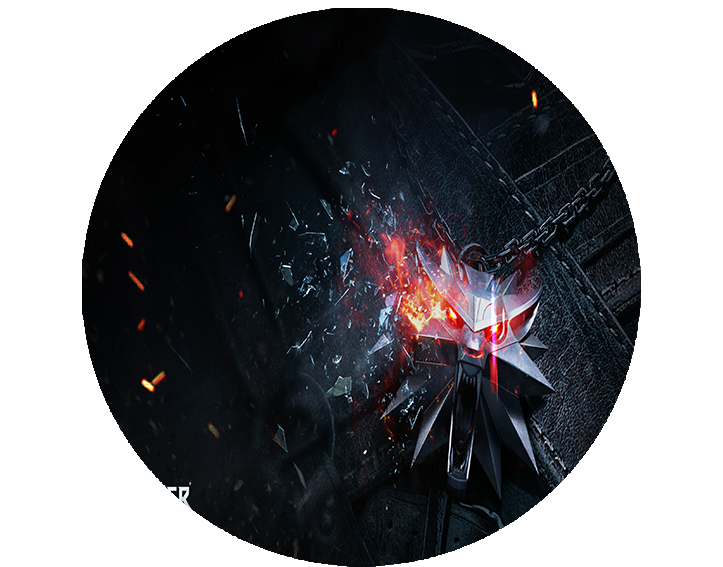 Opłatek na tort Wiedźmin zdjęcie 1