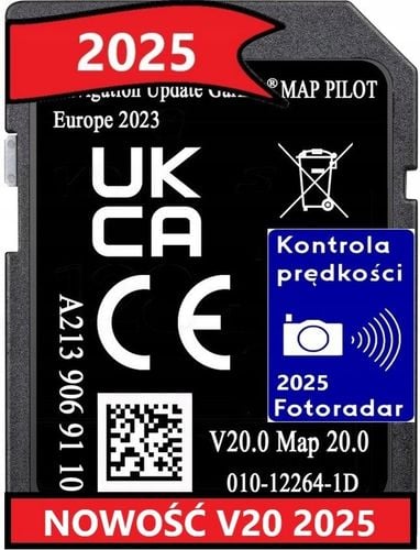 MAPA MERCEDES KARTA V20 GARMIN A B C E CLA GLC GLA V X GLE GLS NOWOŚĆ na Arena.pl