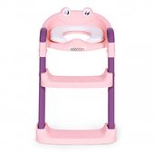 NAKŁADKA NA TOALETĘ ECOTOYS DLA DZIECI Z DRABINKĄ I SIEDZISKIEM