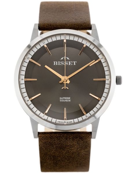 ZEGAREK MĘSKI BISSET BSCF25 - TYTANOWY zdjęcie 3