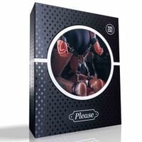 Krzyżak Skórzany Śliwkowy Please Sara