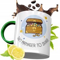 Kubek Zielony Dla Managera Na Urodziny Prezent Z Nadrukiem Ze Zdjęciem