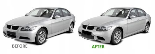 ZDERZAK PRZEDNI BMW 3 E90 E91 M-PAKIET M3 2005- na Arena.pl