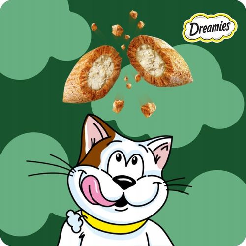 ZESTAW 4X PRZYSMAK DLA KOTA DREAMIES Z NUTĄ KOCIMIĘTKI 180G na Arena.pl