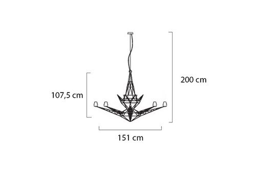 Lampa wisząca ESTRELLA 150 na Arena.pl