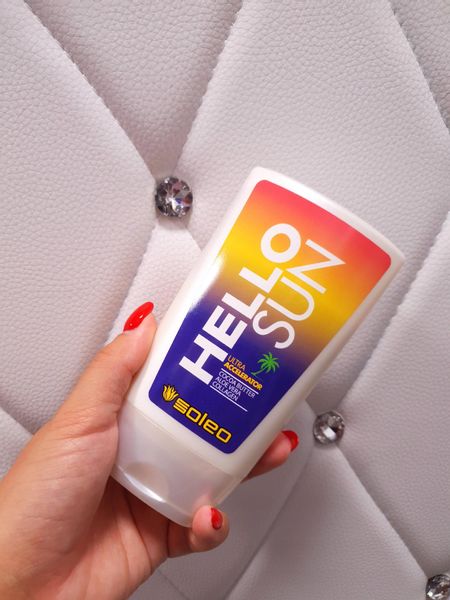 SOLEO HELLO SUN ULTRA MOCNY PRZYSPIESZACZ OPALANIA zdjęcie 2