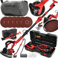 SZLIFIERKA DO GIPSU ŻYRAFA GŁADZI TYNKÓW LED Z ODSYSEM PAPIER WALIZKA WOREK