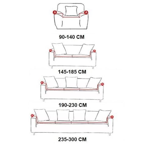 POKROWIEC NA KANAPĘ SOFĘ NAROŻNIK ELASTYCZNY ŻAKARD JODEŁKA 235-300 na Arena.pl