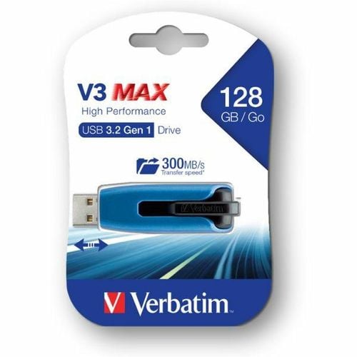 verbatim pendrive 32gb usb-a 3.2v3 max niebieski/blue 49806 na Arena.pl