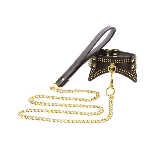 obróżka ze smyczą vogue studded collar and leash taboom na Arena.pl