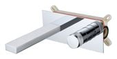 Bateria Podtynkowa Naścienna kolor srebrny chrom JS -Y254M