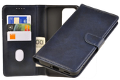 Etui portfel Wallet do Oppo Reno 12 5G granatowy