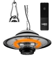 NEO PROMIENNIK SUFITOWY 1500W IP44 + PILOT 90-034