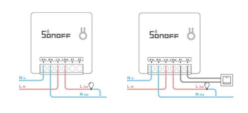 Inteligentny przełącznik dopuszkowy switch SONOFF MINI DIY WiFi smart DOM na Arena.pl