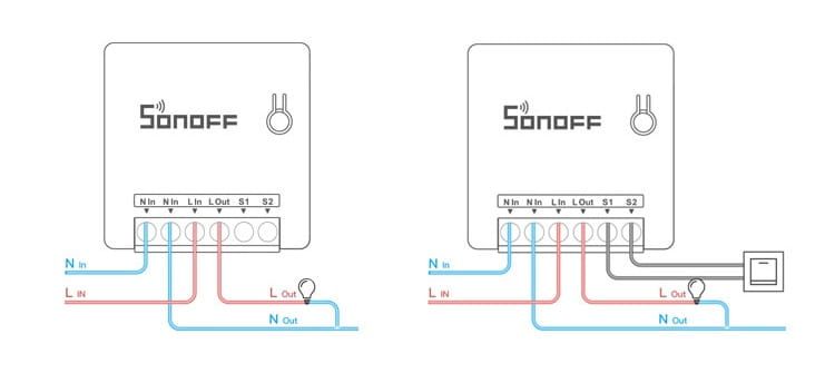Inteligentny przełącznik dopuszkowy switch SONOFF MINI DIY WiFi smart DOM zdjęcie 3