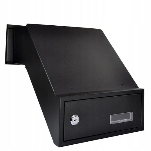 SKRZYNKA NA LISTY PRZELOTOWA DO WMUROWANIA REGULOWANA CZARNY MAT + 3 na Arena.pl