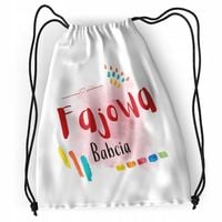 Plecak Dla Babci Sportowy Szkolny Worek Torba Z Nadrukiem Ze Zdjęciem